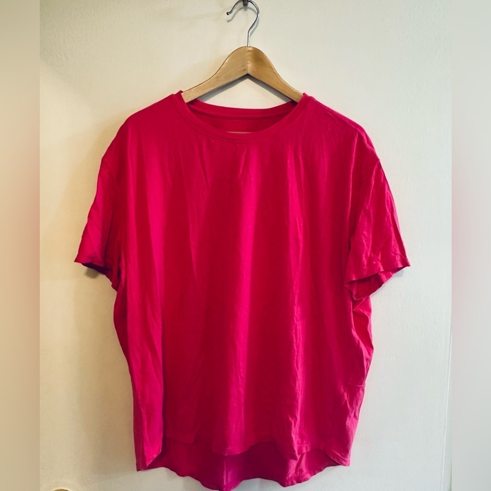 The Gym People Hot Pink Workout T-Shirt, XXL - Picture 4 of 6